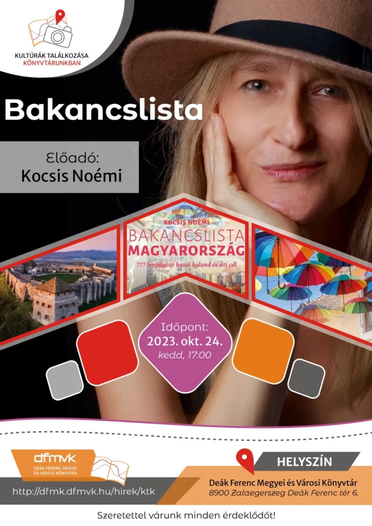 író olvasó találkozó zalaegerszeg